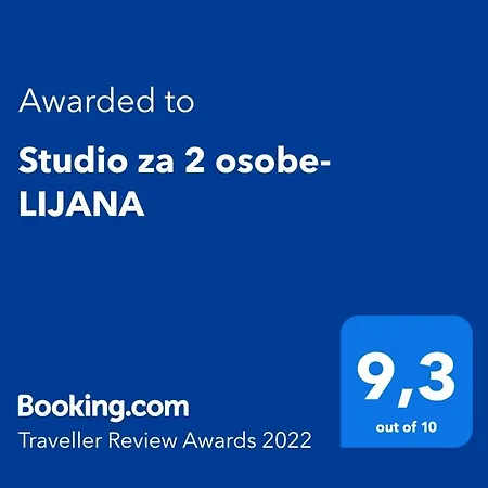 Appartement Za 2 Osobe- Lijana